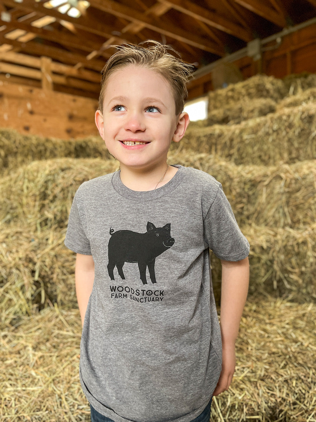 Kids Pig Logo Tee