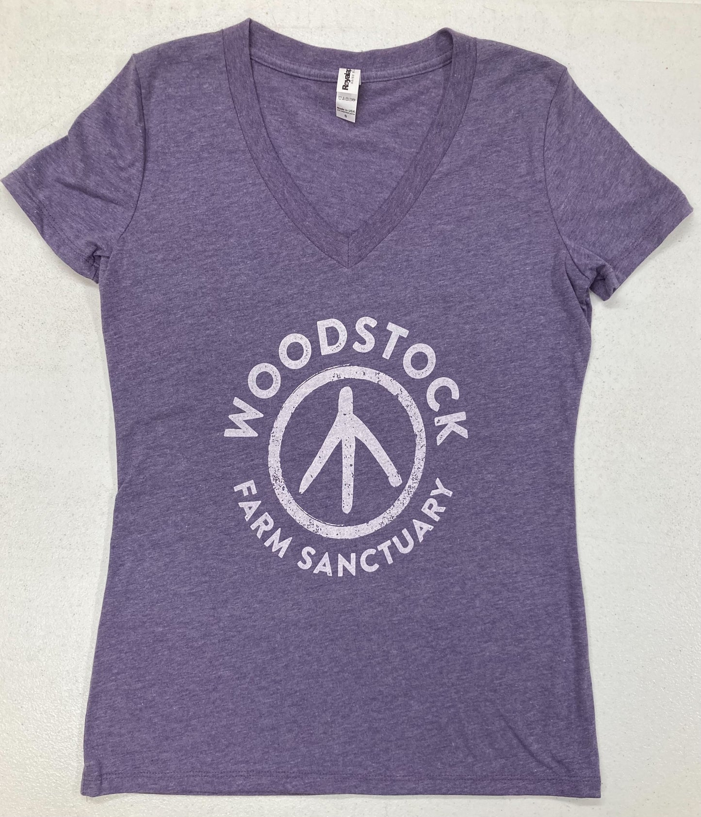 V-Neck Logo Tee
