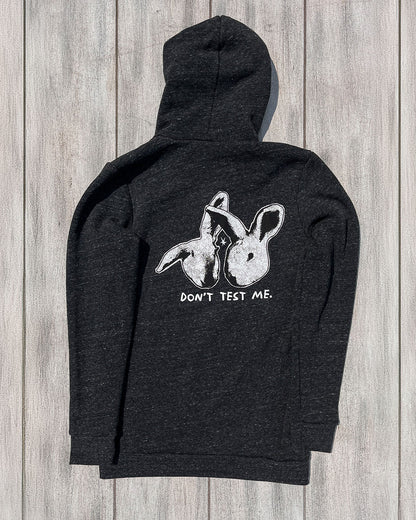 Don't Test Me Zipper Hoodie