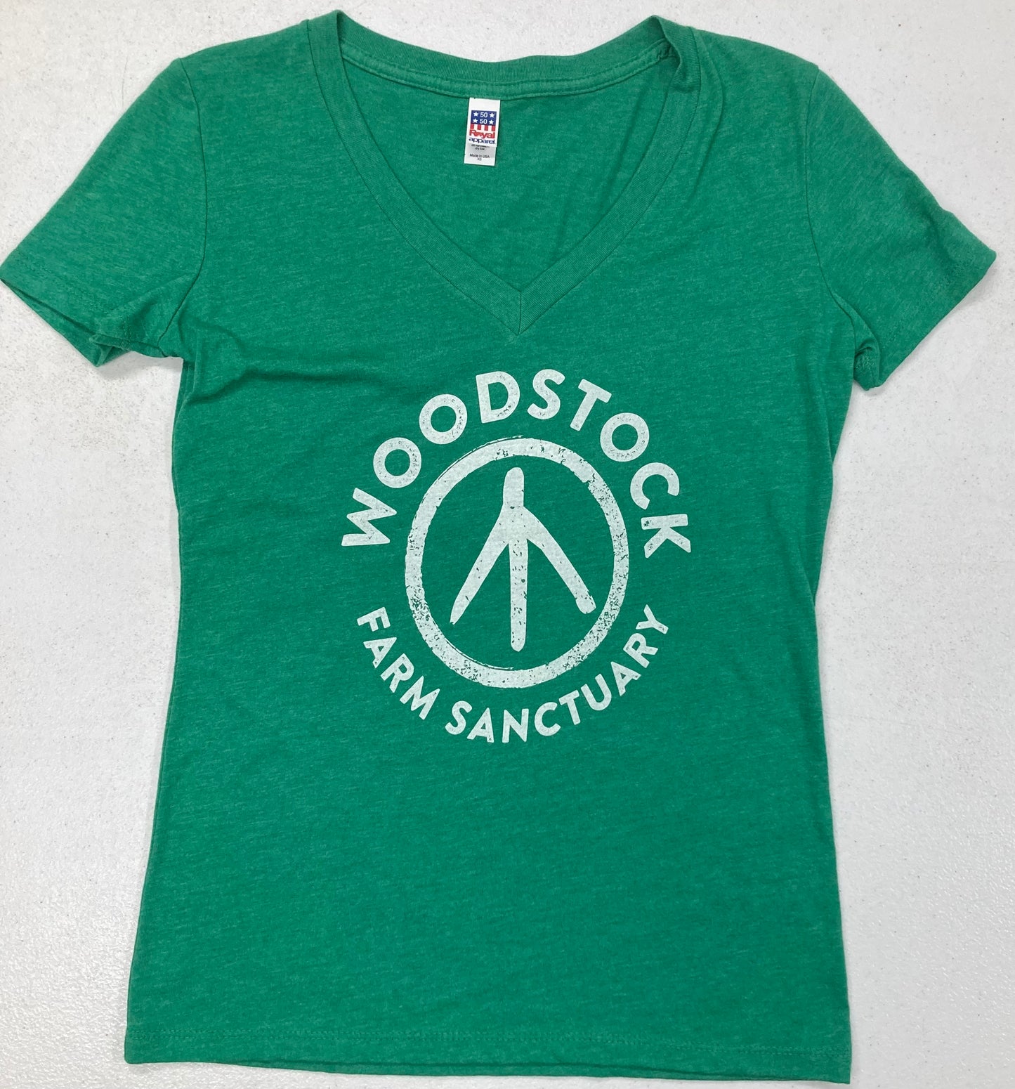 V-Neck Logo Tee