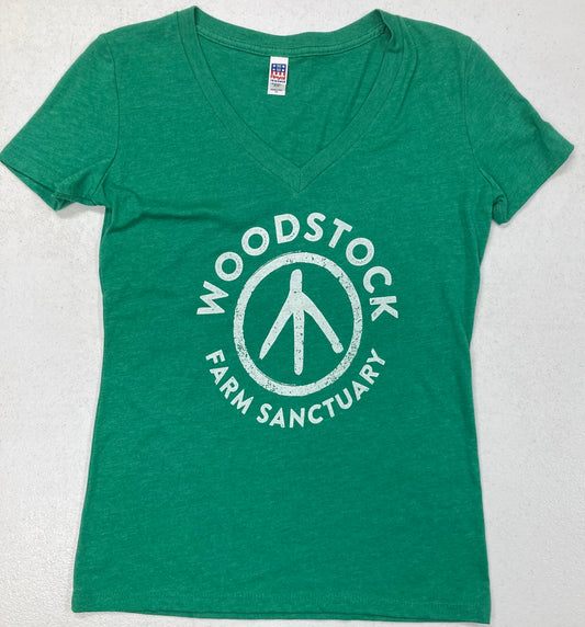 V-Neck Logo Tee