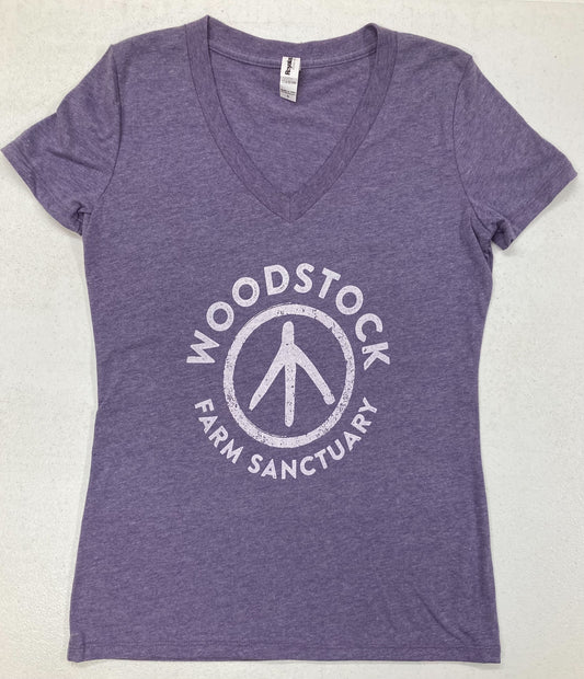 V-Neck Logo Tee