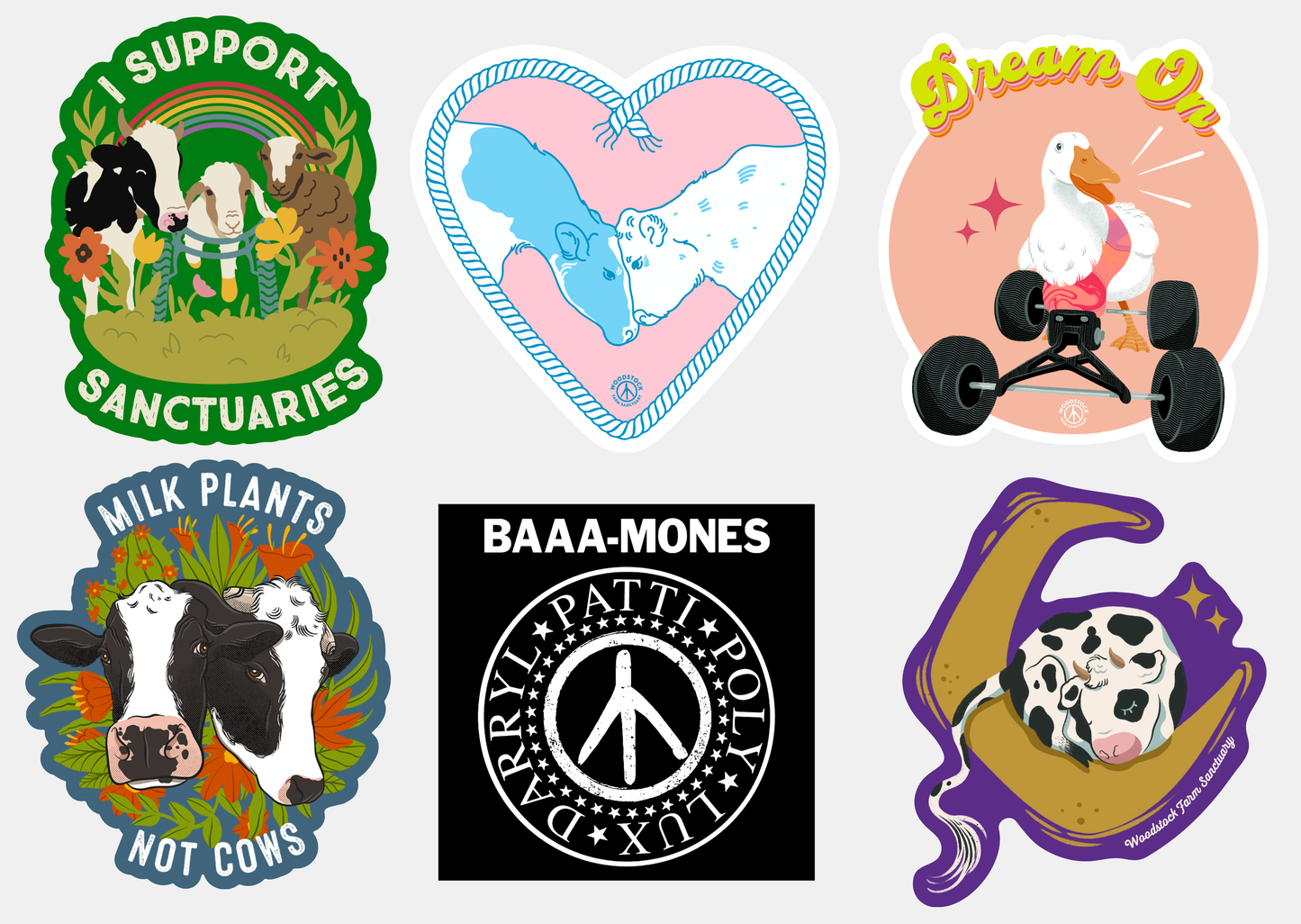 Sanctuary Sticker Pack